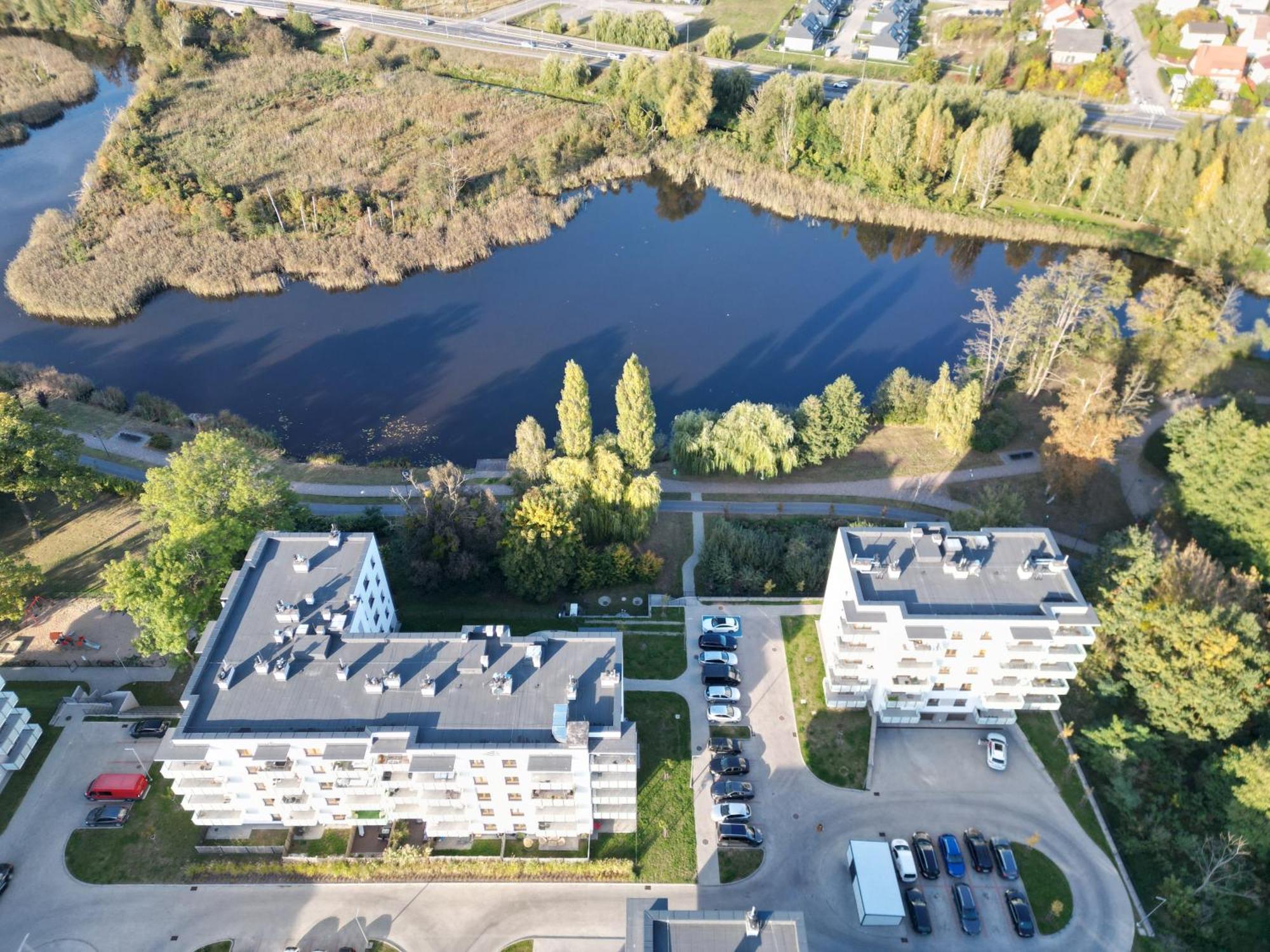 Over The River - Widok Na Rzeke, Przy Parku, Parking, Winda, Netflix I Max, Centrum Iława Exteriér fotografie